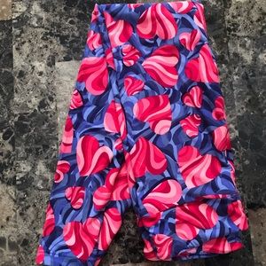Valentines! Lularoe One Size OS Leggings heart NEW